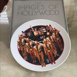 Vintage 1986 Avon Images of Hollywood Collector Plate “ A chorus Line”